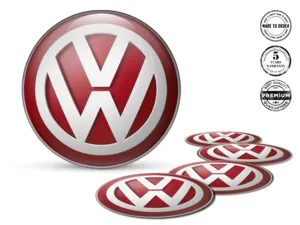 VW Pegatina en Aros Edición Personalizada de Epoxi